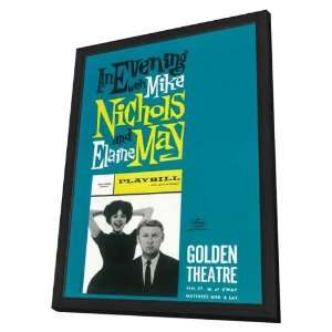  Evening with Mike Nichols and Elaine May (Broadway) Framed 