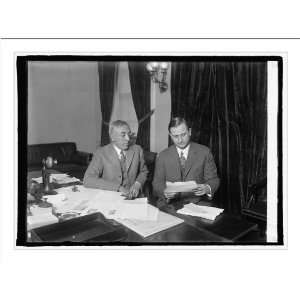   Print (L) C.B. Slemp and Everett Sanders, 1/19/25