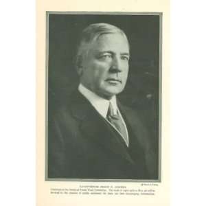  1925 Print Governor Frank O Lowden 