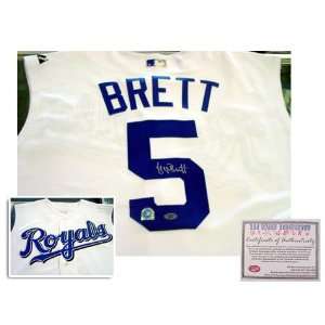  George Brett Autographed Uniform   Authentic Sports 