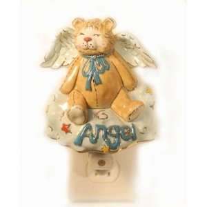  Angel Bear Nightlight from Clayworks   Blue Sky by Heather 