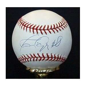  Javy Lopez Autographed Baseball