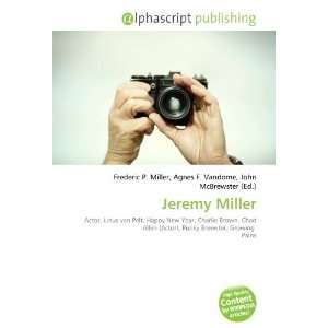  Jeremy Miller (9786134214773) Frederic P. Miller, Agnes F 