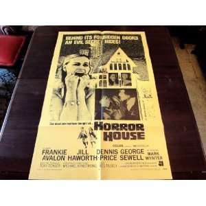  Original Movie Poster The Haunted House Of Horror Frankie 