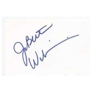  JOBETH WILLIAMS Signed Index Card In Person