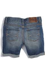 Peek Griffin Cuff Denim Shorts (Toddler, Little Girls & Big Girls) $ 