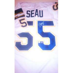 Junior Seau Signed San Diego Chargers Jersey