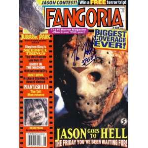 Kane Hodder (Jason Voorhees)   Signed Autographed Fangoria Magazine 