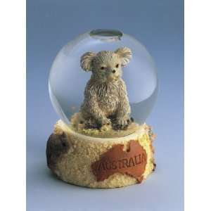  Close Up of a Figurine of a Koala in a Snow Globe 