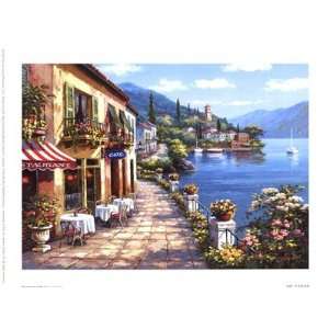    Overlook Cafe I Finest LAMINATED Print Sung Kim 8x6