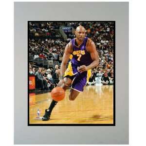 Lamar Odom Photograph in an 11 x 14 Matted Photograph Frame