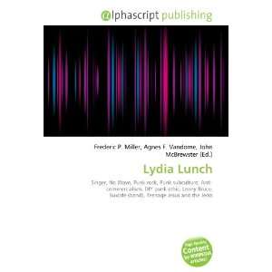 Lydia Lunch [Paperback]