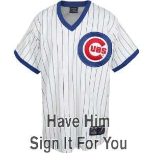  Mark Grace Chicago Cubs Personalized Autographed Replica 