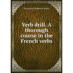   course in the French verbs Maximilian Delphinus Berlitz Books