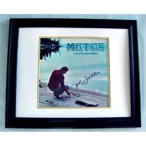 MEL TILLIS Autographed Troubled Waters Signed Album LP