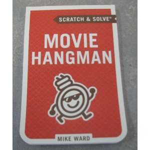  Scratch & Solve Movie Hangman Mike Ward Books