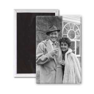  Michael Wilding and Elizabeth Taylor   3x2 inch Fridge 