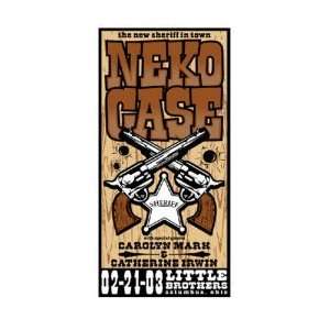 NEKO CASE   Limited Edition Concert Poster   by Mike Martin of Engine 