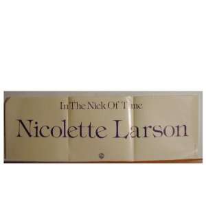 Nicolette Larson Poster Nick of Time second