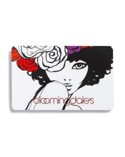 Only at  Lady with Flower Hat Gift Card   Gift Cards 