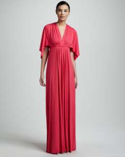 Top Refinements for Rayon Deep V Dress