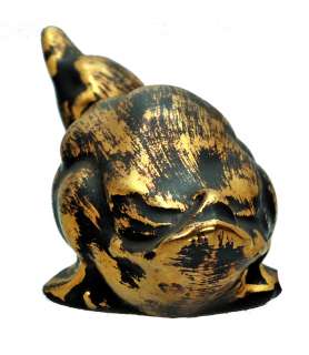 ellis antique stangl pottery 3250 granada gold fatter duck figurine