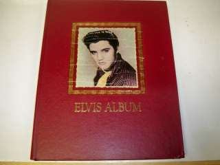 ELVIS ALBUM BOOK 1991 HARDCOVER  