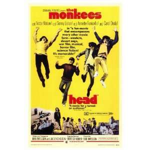 Head Movie Poster (27 x 40 Inches   69cm x 102cm) (1968)  (Peter Tork 