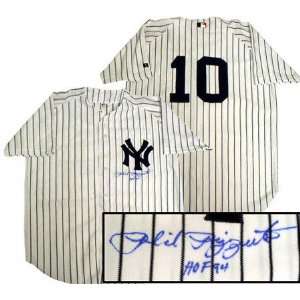 Phil Rizzuto New York Yankees Autographed Jersey with HOF 94 