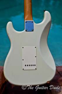   SHOP RELIC 1960 Stratocaster Olympic White EXOTIC FRET BOARD  