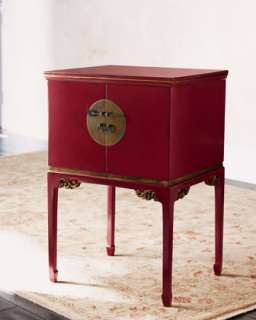 Red Laquer File Box