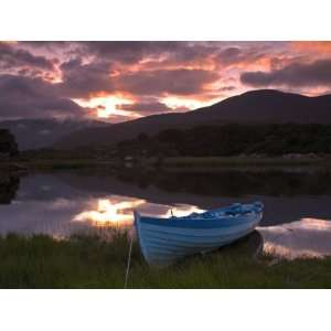 Boat, Upper Lake, Killarney National Park, County Kerry, Munster 