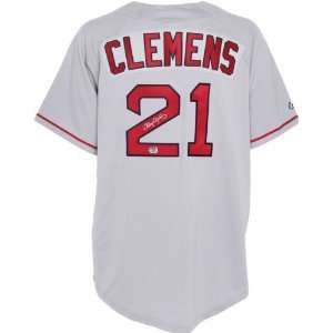 Roger Clemens Autographed Jersey  Details Boston Red Sox, Majestic 