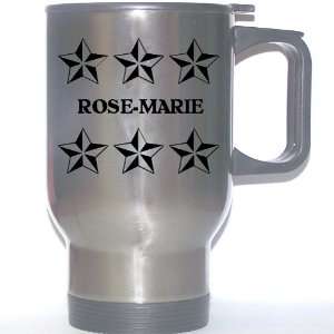  Personal Name Gift   ROSE MARIE Stainless Steel Mug 