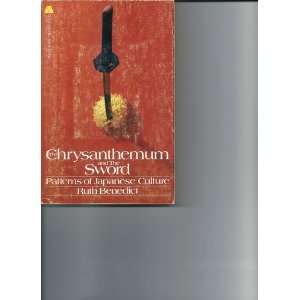  The Chrysanthemum and the Sword Ruth Benedict Books
