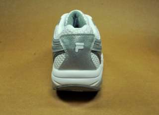 FILA Sculpt n Tone White Silver Walking Comfortable Tennis Shoes Women 