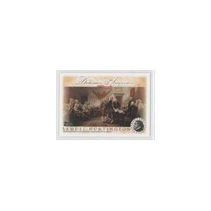   of Independence #SHU   Samuel Huntington Sports Collectibles