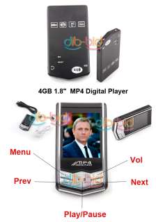 4GB New 1.8 LCD  WMA MP4 Radio Recorder FM Player  