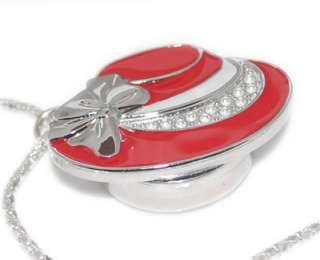 10PCS watches fancy flower red hat Watch Necklace 106T%  