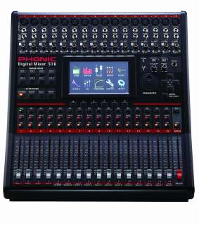 PHONIC S16 DIGITAL MIXER PACK W/FIREWIRE AND USB 2.0  