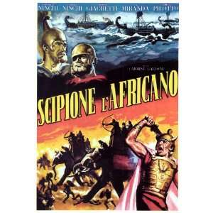 Scipio Africanus The Defeat of Hannibal Movie Poster (11 x 17 Inches 