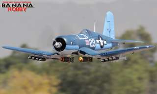 Folding Wing 8 CH Electric 2.4GHz Super F4U Corsair RC Warbird 