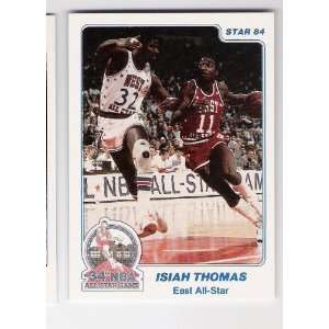  ISIAH THOMAS 1984 Star Denver All Star Game Police #11 