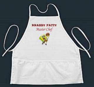 Krabby Patty Master Chef Spongebob Childrens Apron  