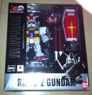 MSIA SD Gundam online exclusive RX 78 2 Gundam with core fighter 