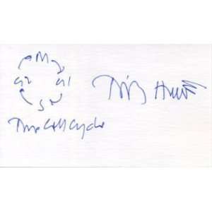  Tim Timothy Hunt Nobel Prize Signed Autograph Sketch 