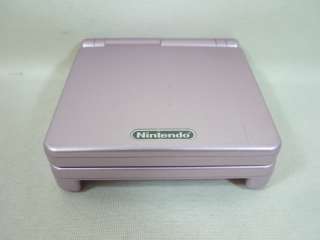 Nintendo Game Boy Advance SP Console Pearl Pink AGS 001 2934  