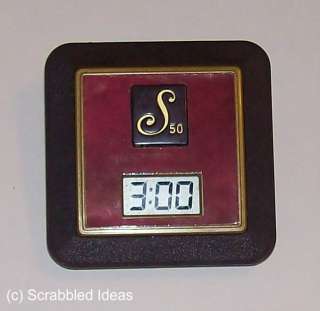 SCRABBLE Game Timer (Electronic)   50th Anniversary Special Edition 