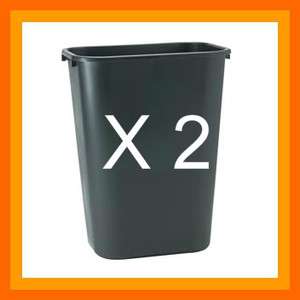 Rubbermaid Plastic Trash Can Wastebasket 10 1/4 Gallon  