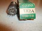 New Vintage Old Stock Electronic Vacuum Tube Sylvania 1X2A *FREE 